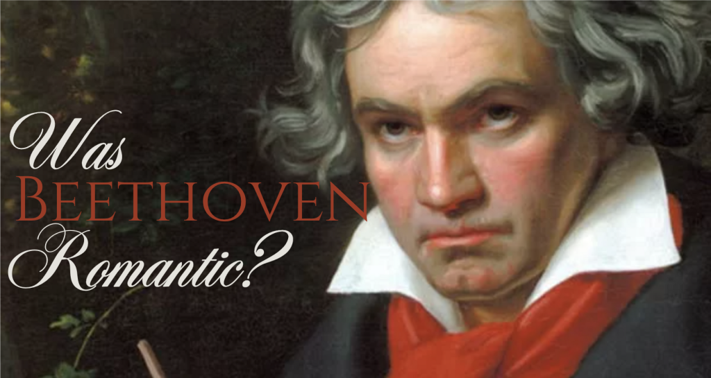 Was Beethoven Romantic Lecture poster